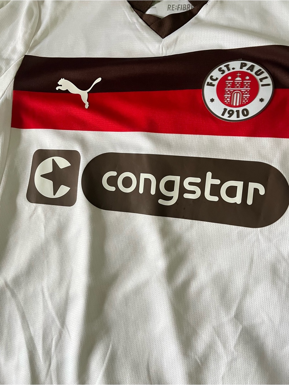 Super cool FC St. Pauli home jersey from the 2025 - 2026 season. - Picture 4 of 5
